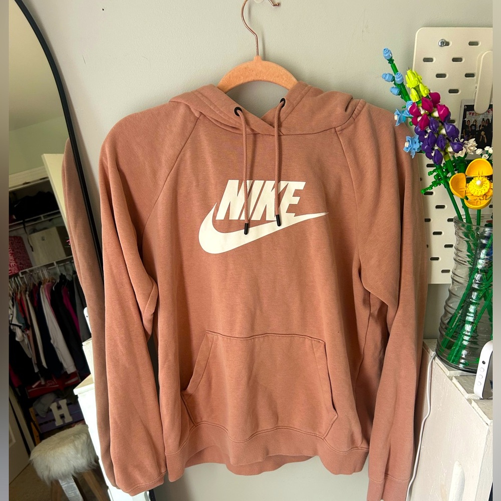 Nike size small pink hoodie